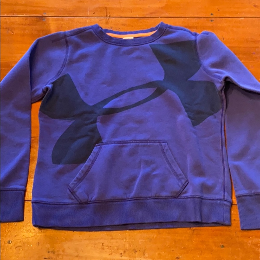 Under Armour Youth Large Blue Sweatshirt